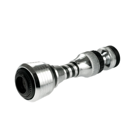 PERFEXIM Perlator uniwersalny ARA M22x1 z redukcją M24x1/M22x1 2-funkcyjny na przegubie krótkim NA-PR3P